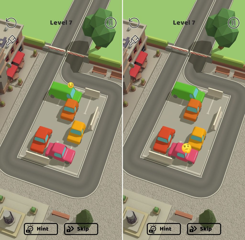 Parking Jam 3d レビュー 混雑する駐車場を整理するパズルゲーム Gamefoliage