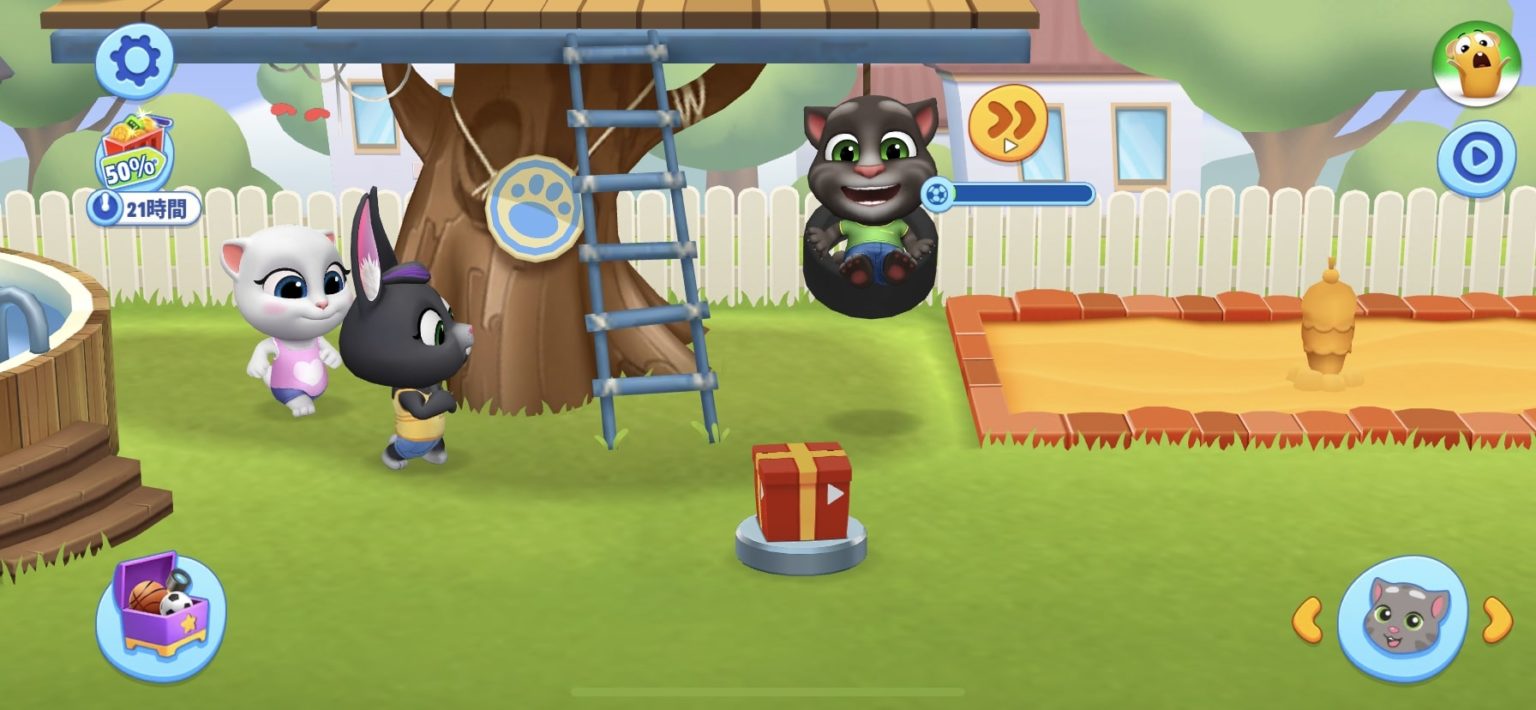 『マイ・トーキング・トム フレンズ』レビュー 可愛い動物たちをお世話するペットゲーム GameFoliage
