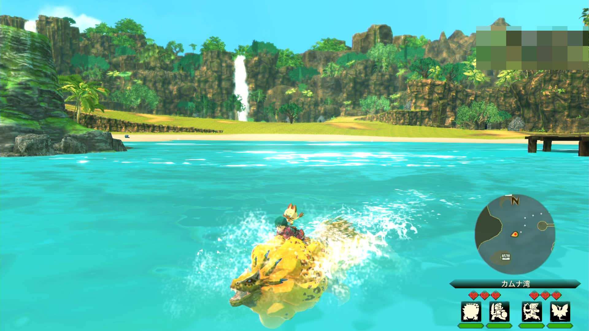 【モンハンストーリーズ2】最速で仲間になる水中移動モンスター