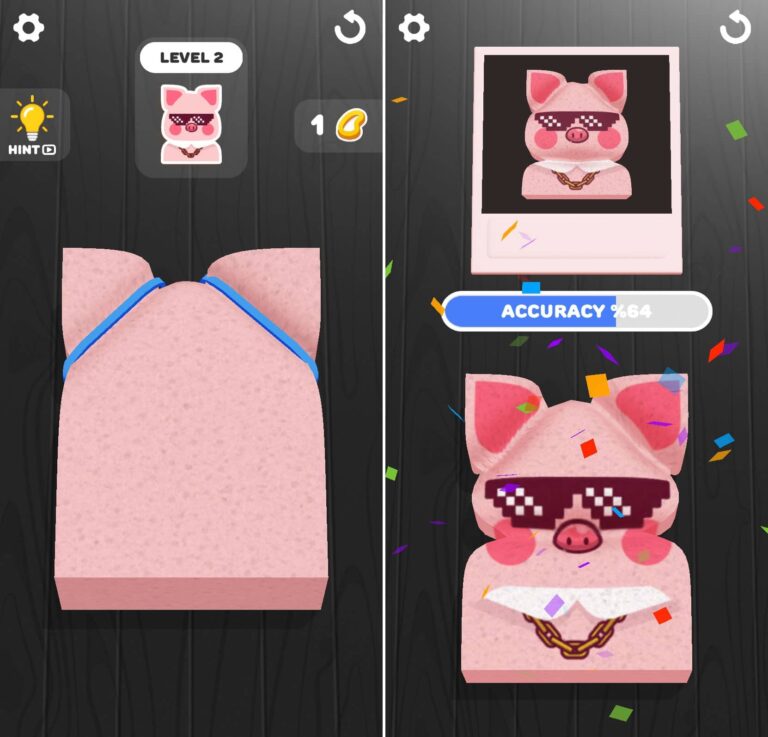 『Sponge Art』レビュー スポンジを縛ってアートを作るパズルゲーム GameFoliage