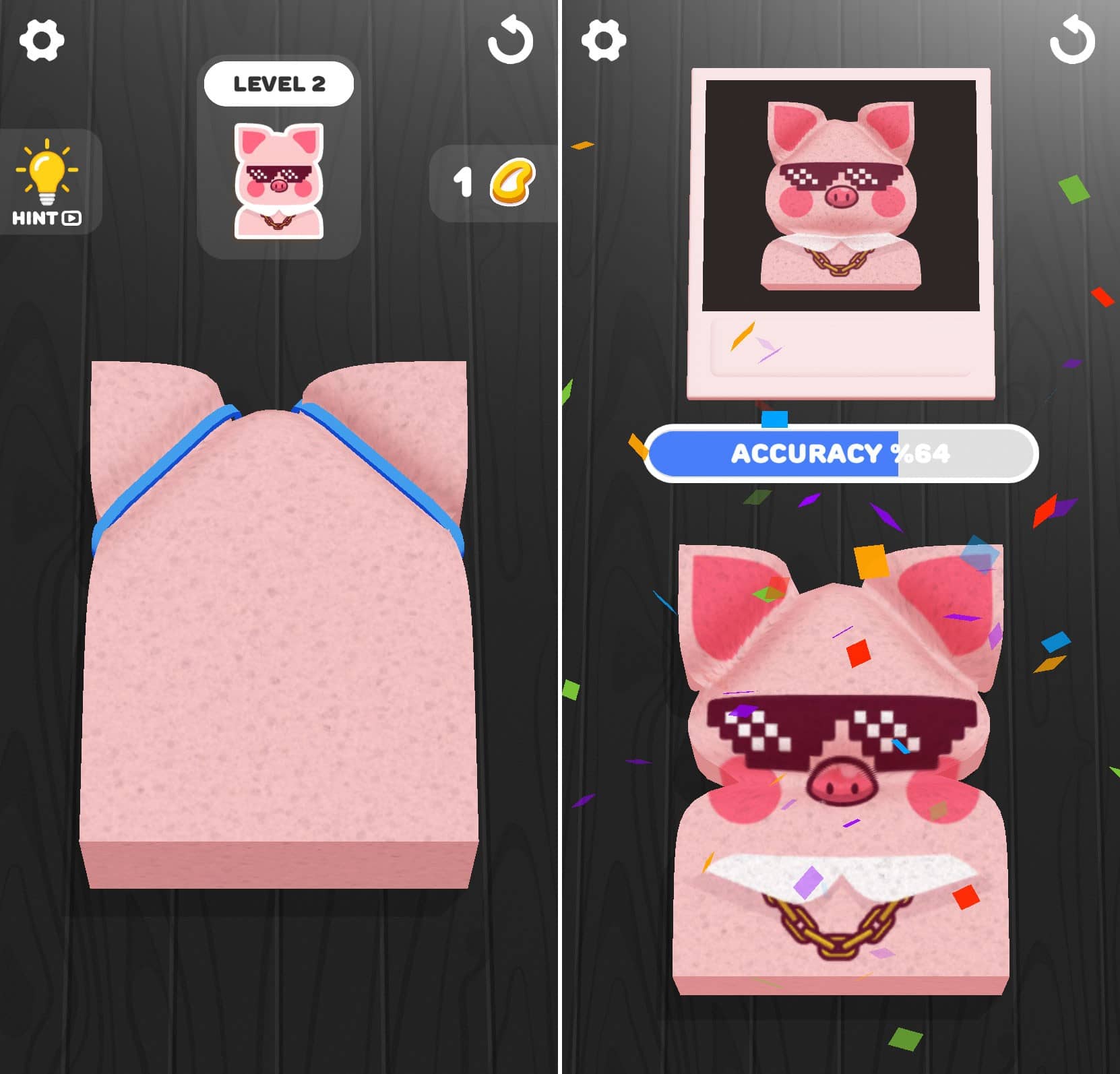 『Sponge Art』レビュー スポンジを縛ってアートを作るパズルゲーム GameFoliage