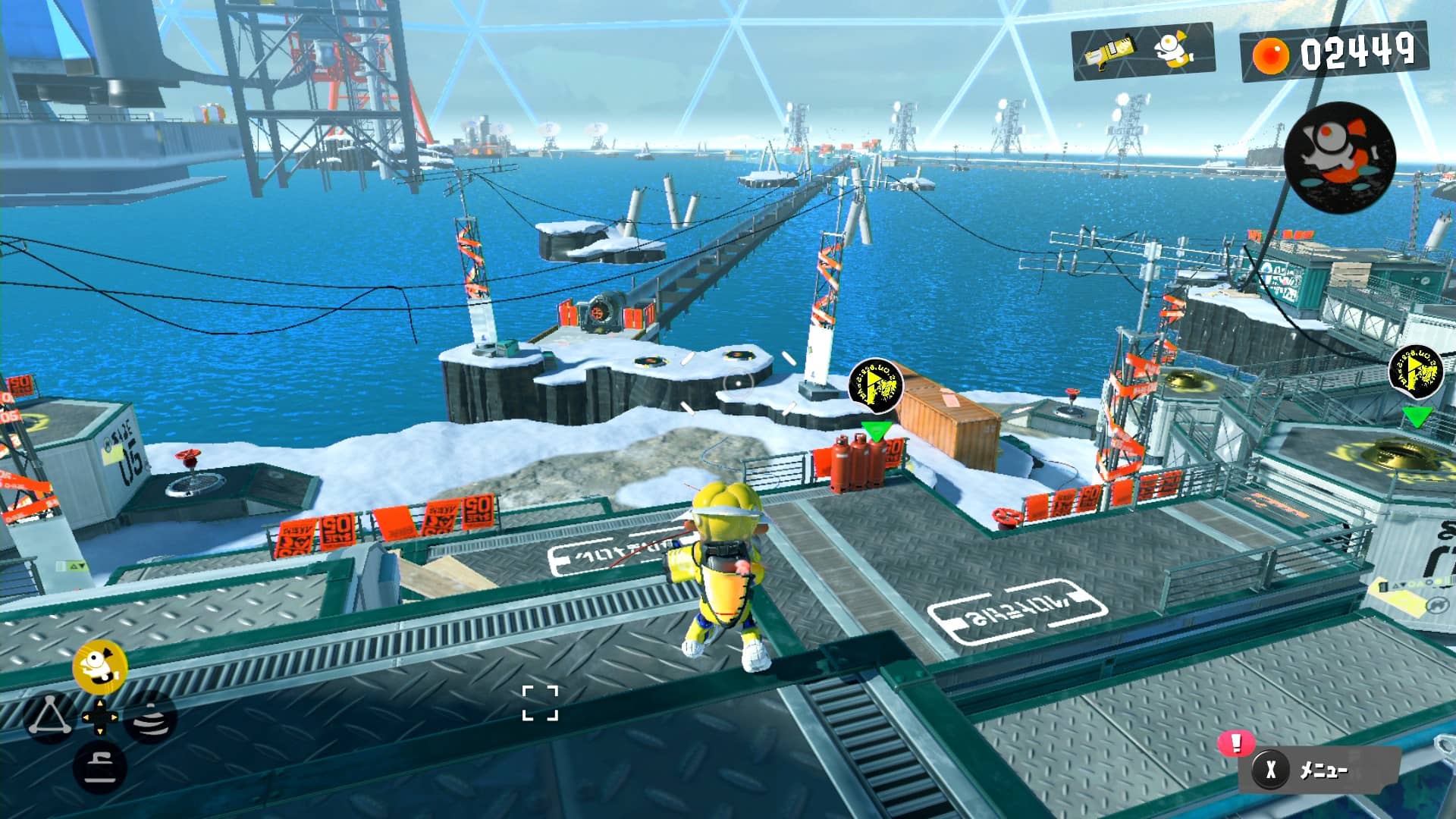 【スプラトゥーン3】サイト5の隠しアイテムの場所【ヒーローモード】