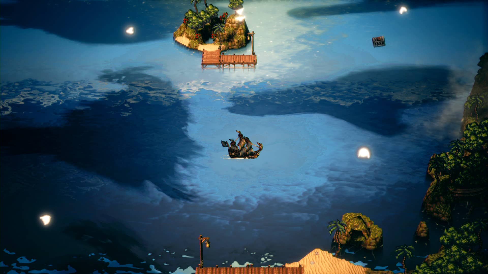 【オクトラ2】自分の船を入手する方法 10万リーフは用意するには?