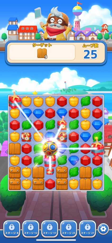 ゲームシステム3：多彩なステージ＆ソーシャル機能でやり込み要素も