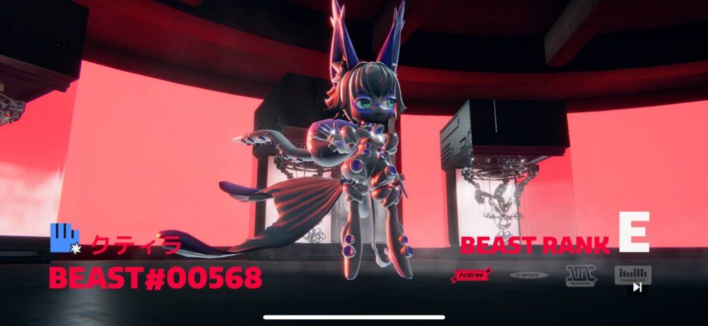 ゲームシステム3：NFTと連動したBEAST育成＆ブリーディング