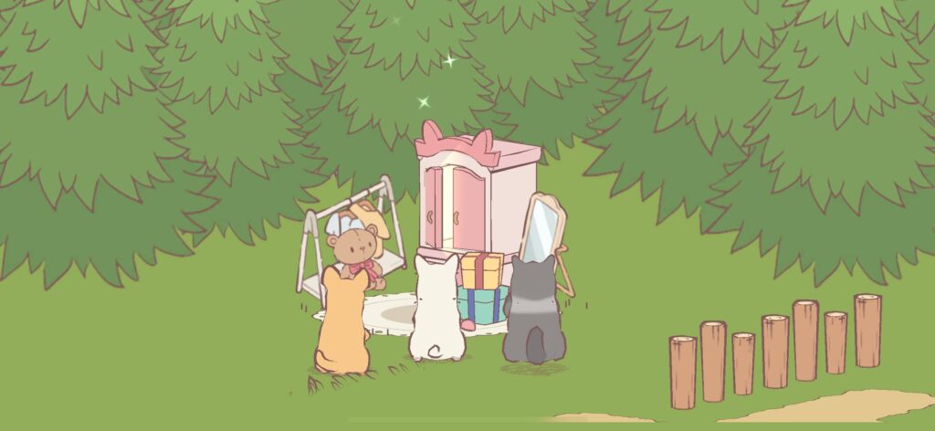ゲームシステム3：猫たちの着せ替え・訪問・探検要素