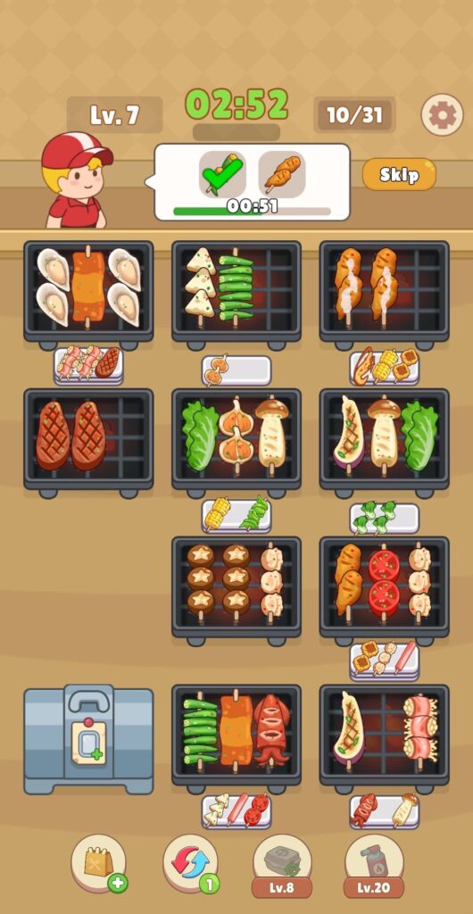 面白いポイント2：戦略性あるパズルプレイ