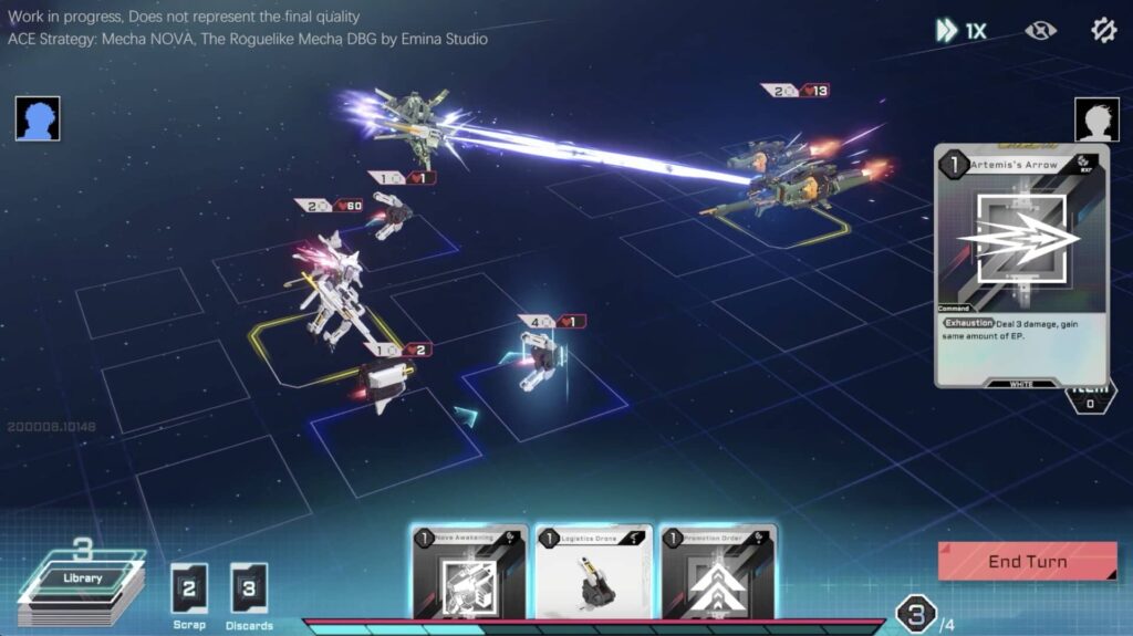 『エース戦略：メカの新星』