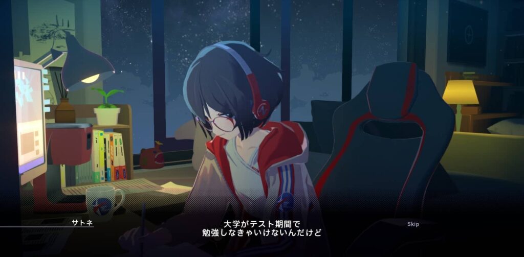 面白いポイント2:等身大の悩みを抱えた文学少女サトネ