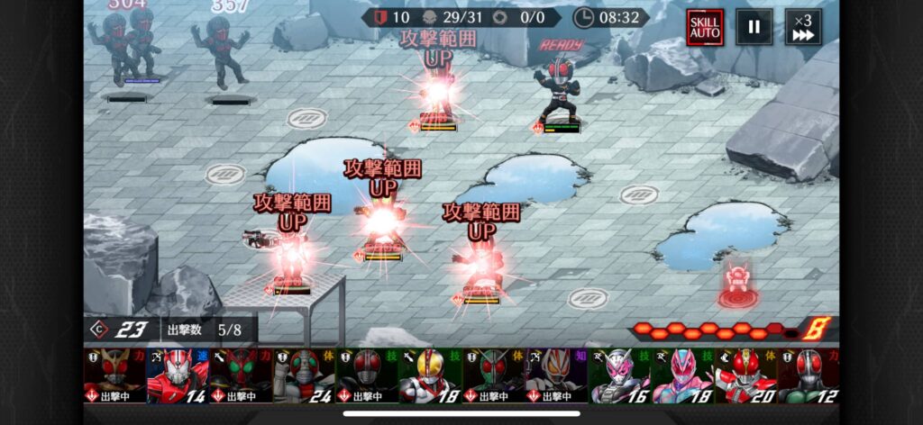 面白いポイント2:簡単操作でも戦略性が高い