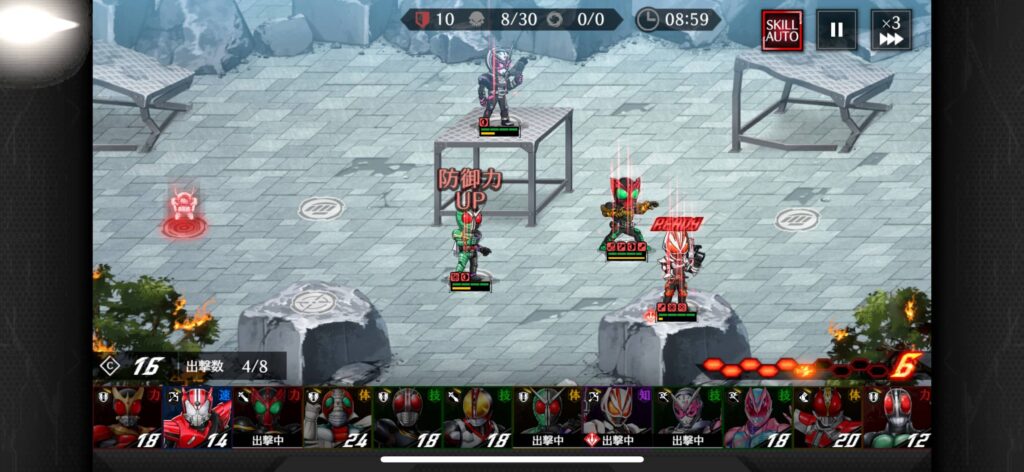 快適ポイント2:テンポの良いバトルと短いロード時間