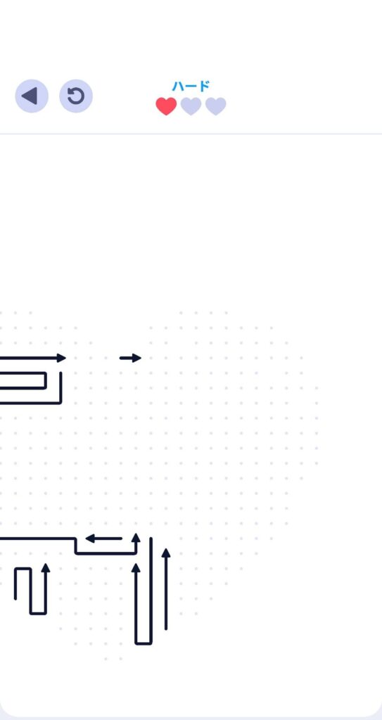 ゲームシステム1：矢印をぶつけずに外へ逃がすロジックパズル