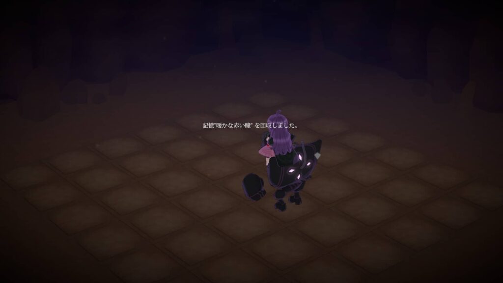 ゲームシステム2:チャロアの記憶を集め、物語とともにスキルが解放されていく成長要素