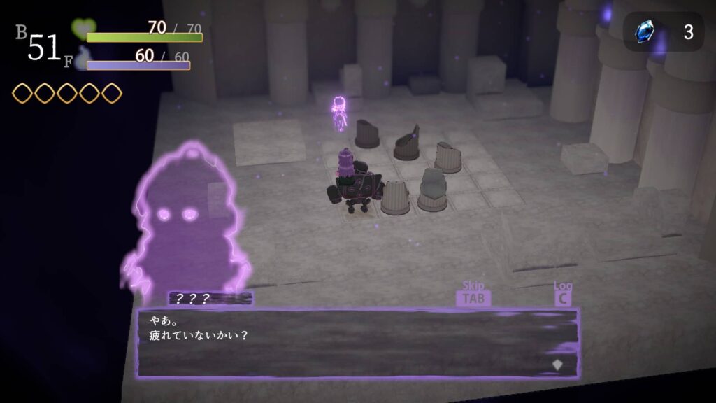 面白いポイント2:小さな魔女とゴーレムの関係性が光る3Dイベントシーン