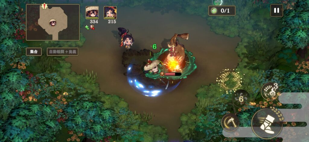 ゲームシステム3：米を食べて強くなるバトルシステム