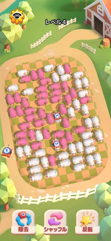 ゲームシステム2：数百ステージの巧妙なレベルデザイン