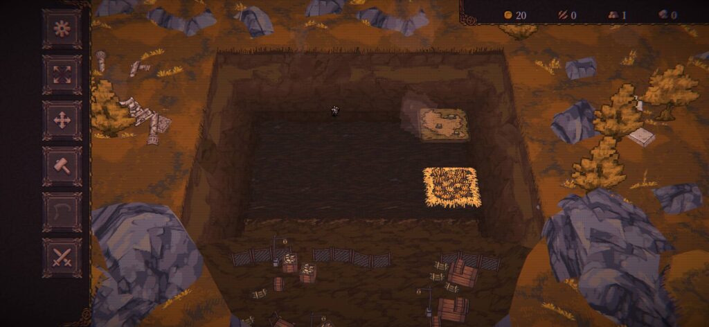 ゲームシステム3：稼いだ資源で「ニュー・ボルビロン」を建設する