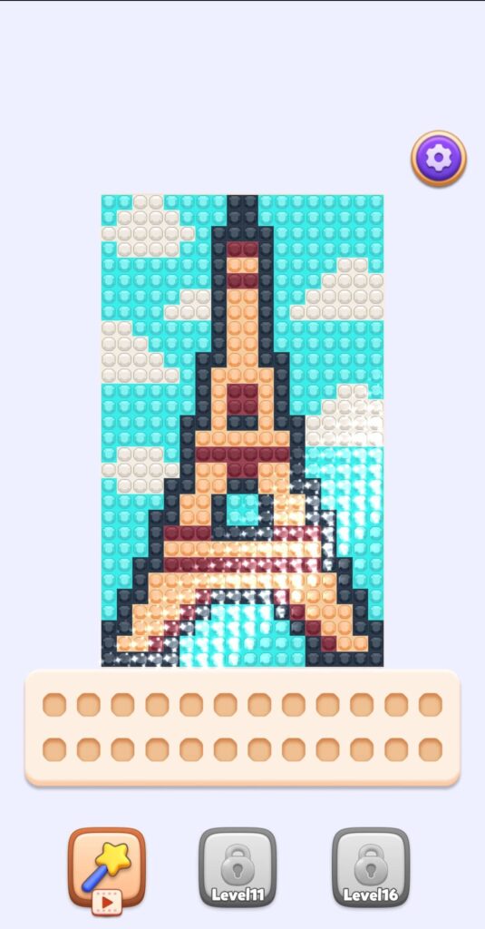 面白いポイント1：「並べる」が「描く」に変わる新感覚