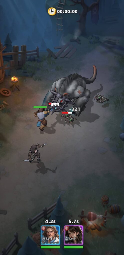 ゲームシステム2：ネズミの大群を防ぐタワーディフェンス