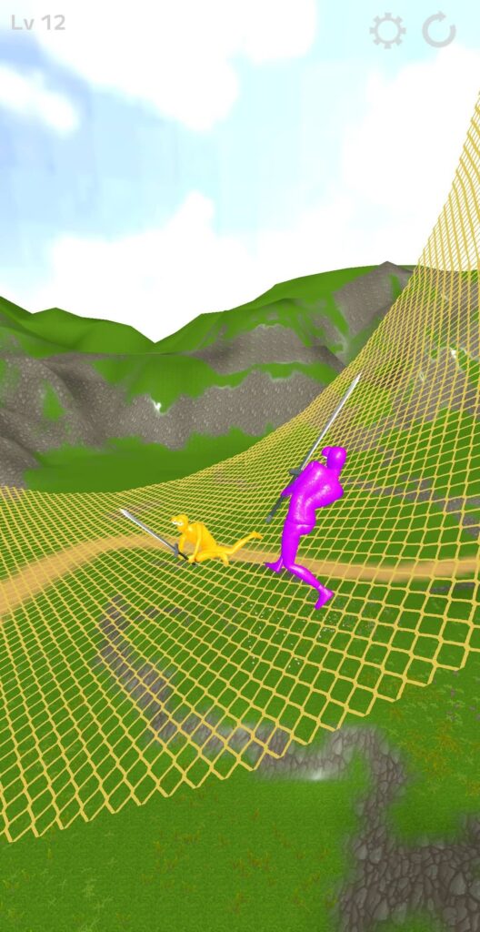 面白いポイント1:広告で見たそのまんまのゲームが遊べる