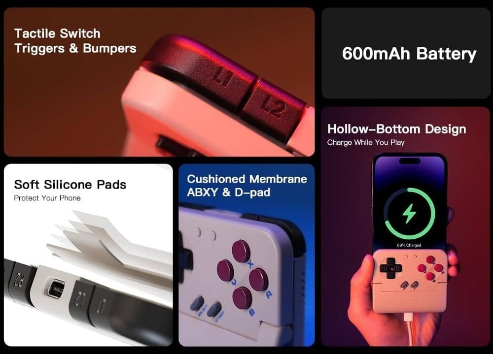 ポイント2：L/Rトリガーの配置精度が想像以上に良い