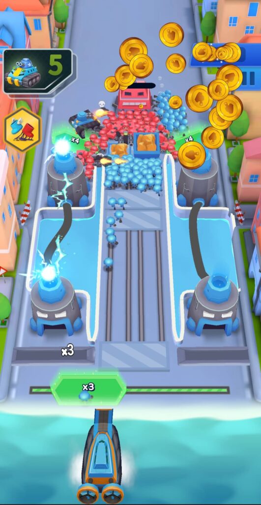 ゲームシステム3：地形やギミックが変わる多彩なマップ攻略