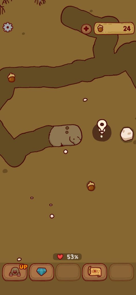 もぐらと一緒に、地下世界を冒険しよう