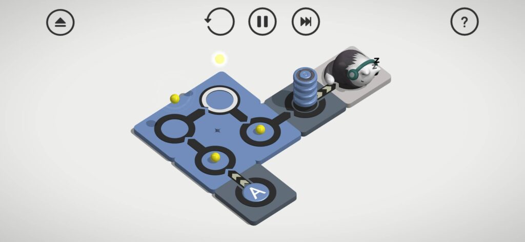 ゲームシステム2：パズルを解くとメロディが生まれる音楽融合体験