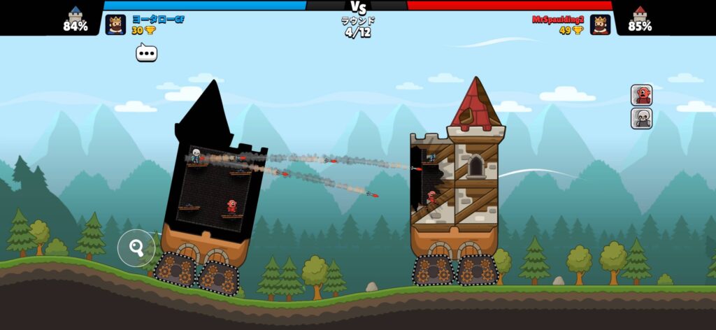 ゲームシステム1:すべてが壊れる物理破壊バトル
