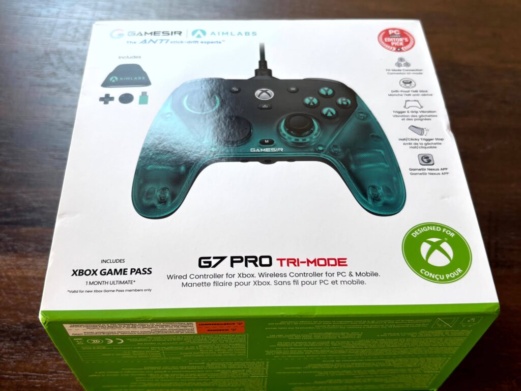 『GameSir G7 Pro Xbox Aimlabs Edition』とは?