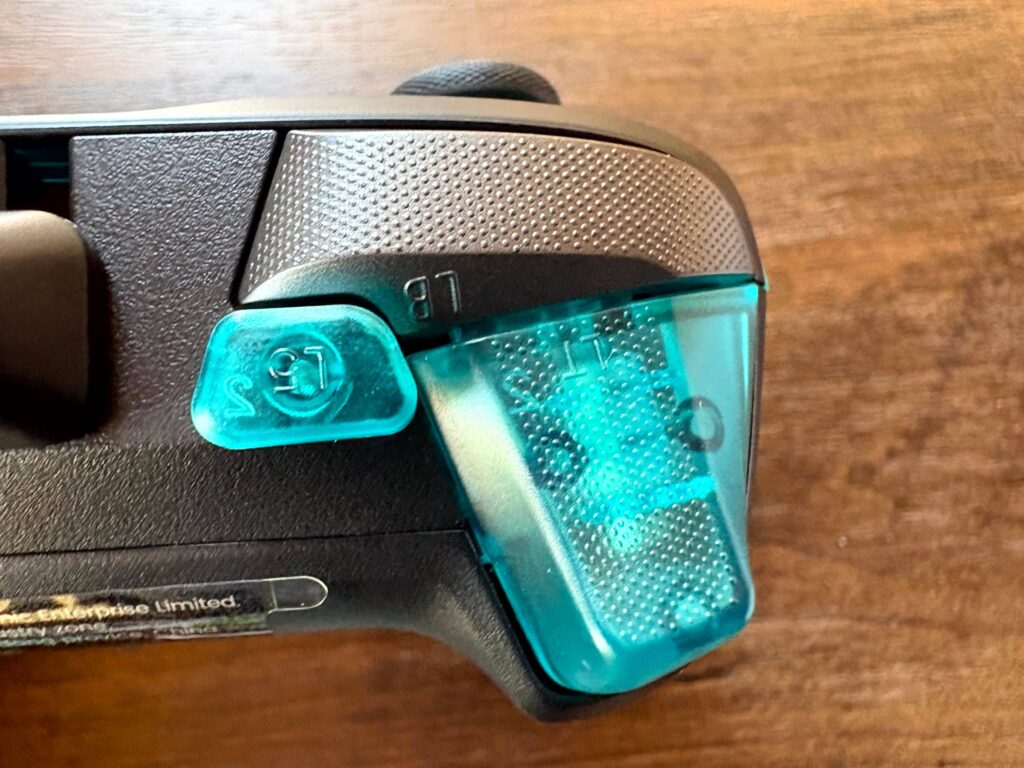 ポイント2:ゲームに合わせてトリガーの感触を変えられる