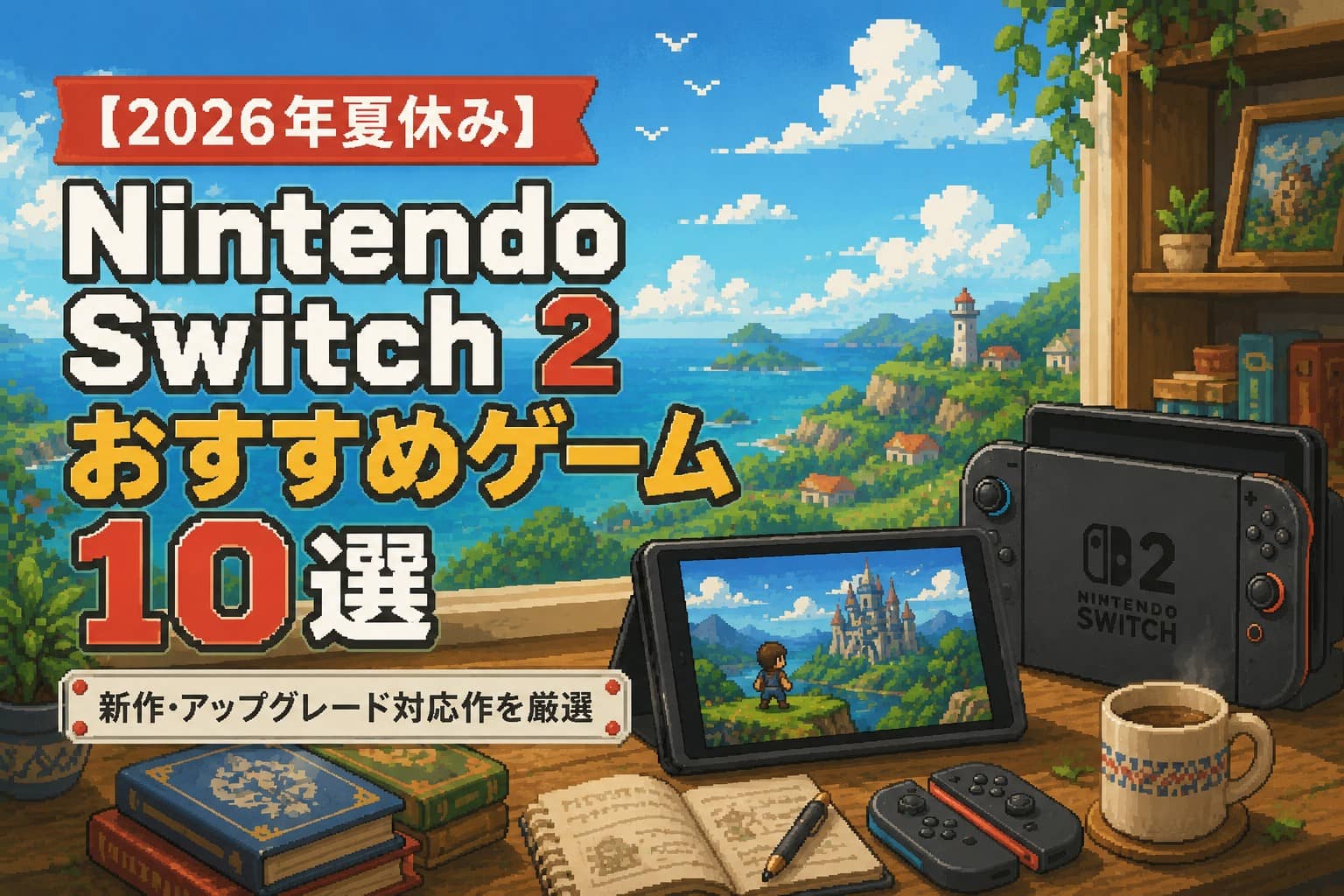 【2026年夏休み】Nintendo Switch 2おすすめゲーム10選｜新作・アップグレード対応作を厳選