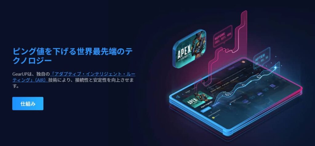 GearUP Boosterはどんな仕組み？