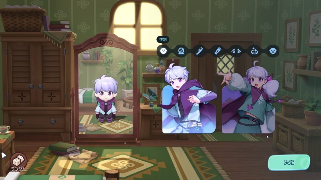 ゲームシステム1:プレイヤーとスライム、二重の育成システム