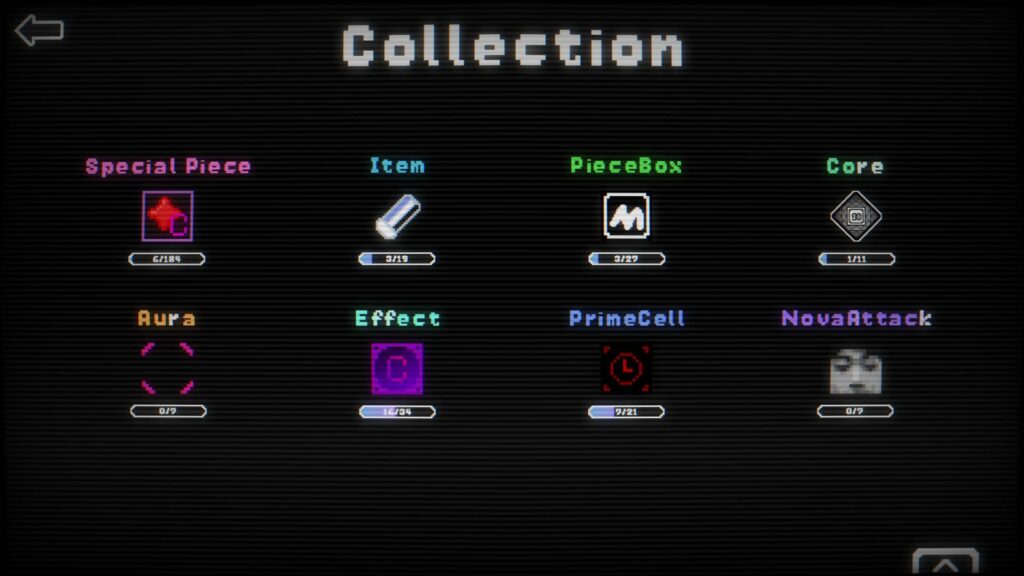 面白いポイント3：集めたアイテムを眺めるコレクション要素
