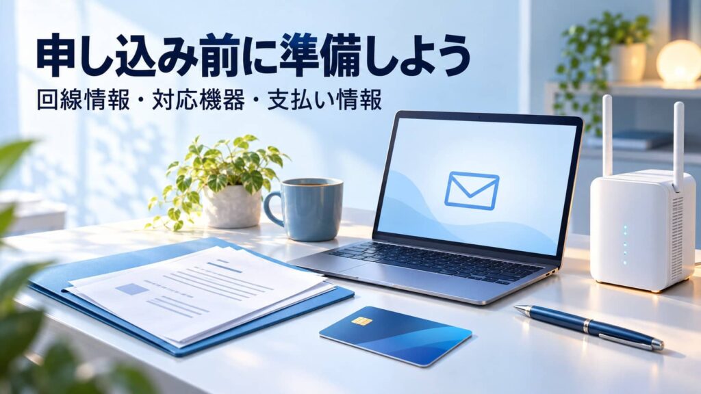 申し込みから利用開始までの流れ