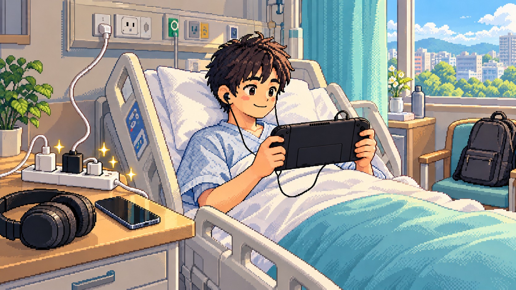 18日間の入院でゲーマーが本当に助かったもの6選｜Switch 2・ノイキャン・延長コード