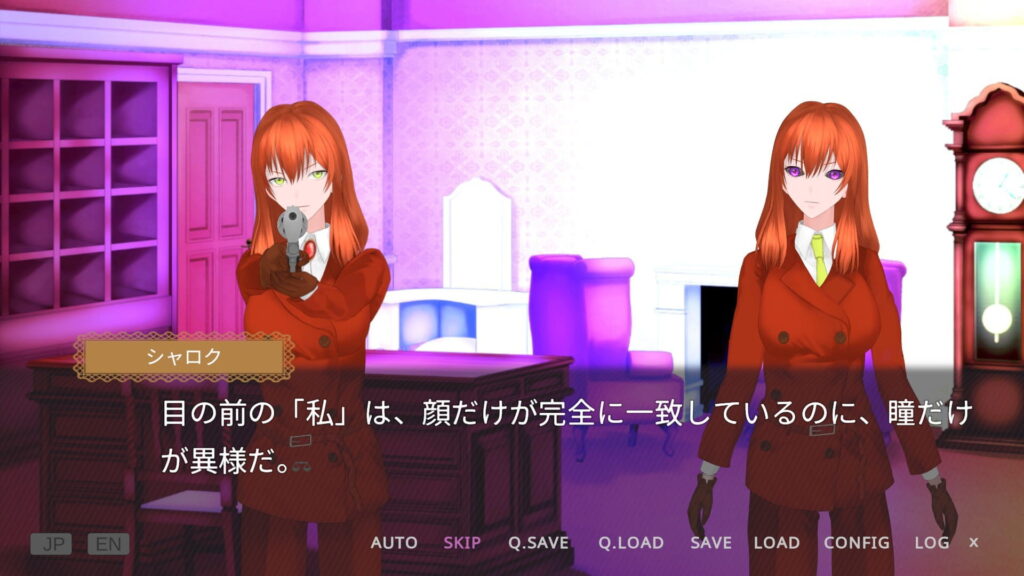 面白いポイント1：Live2Dでいきいきと動くキャラクター
