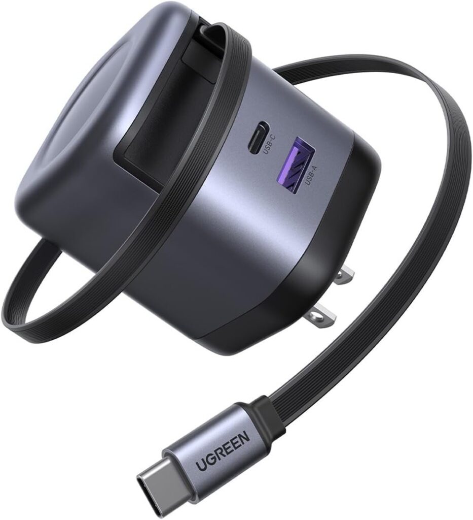 1.UGREEN 65W巻き取り式充電器|Switch 2用として最も選びやすい