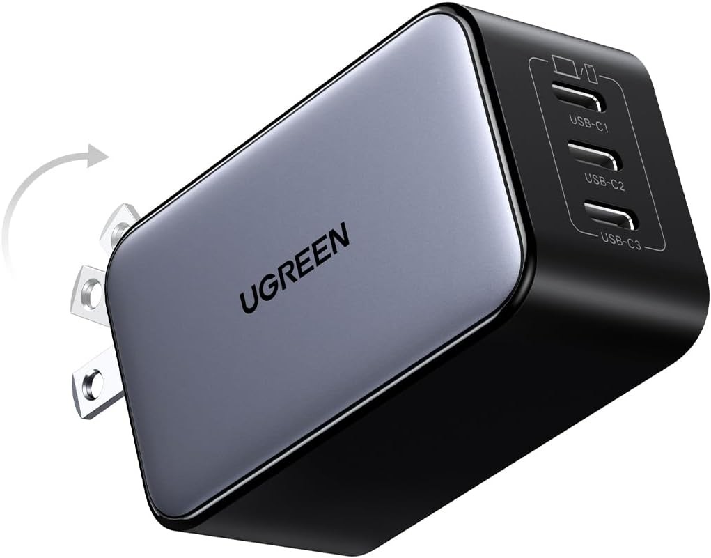 3.UGREEN NexodeX 100W GaNII充電器|ノートPCと兼用するなら
