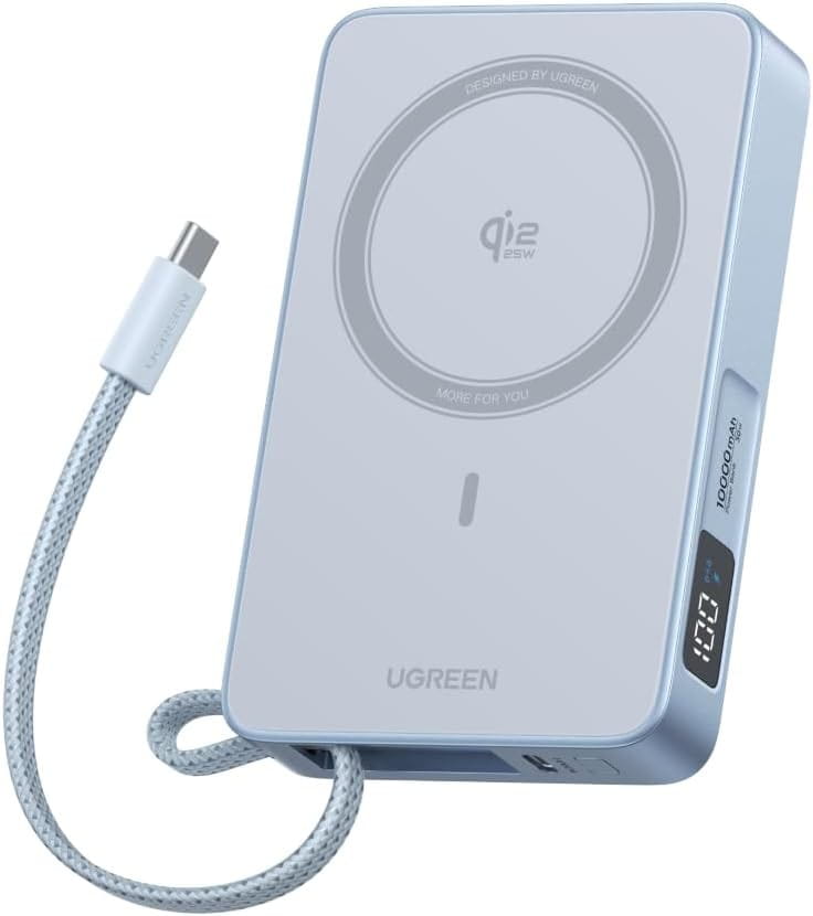 2．UGREEN MagFlow PB773｜Qi2 25W対応iPhone向け